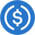 USD Coin stablecoin crypto-currency logo