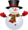 New Year's Snowman Icon